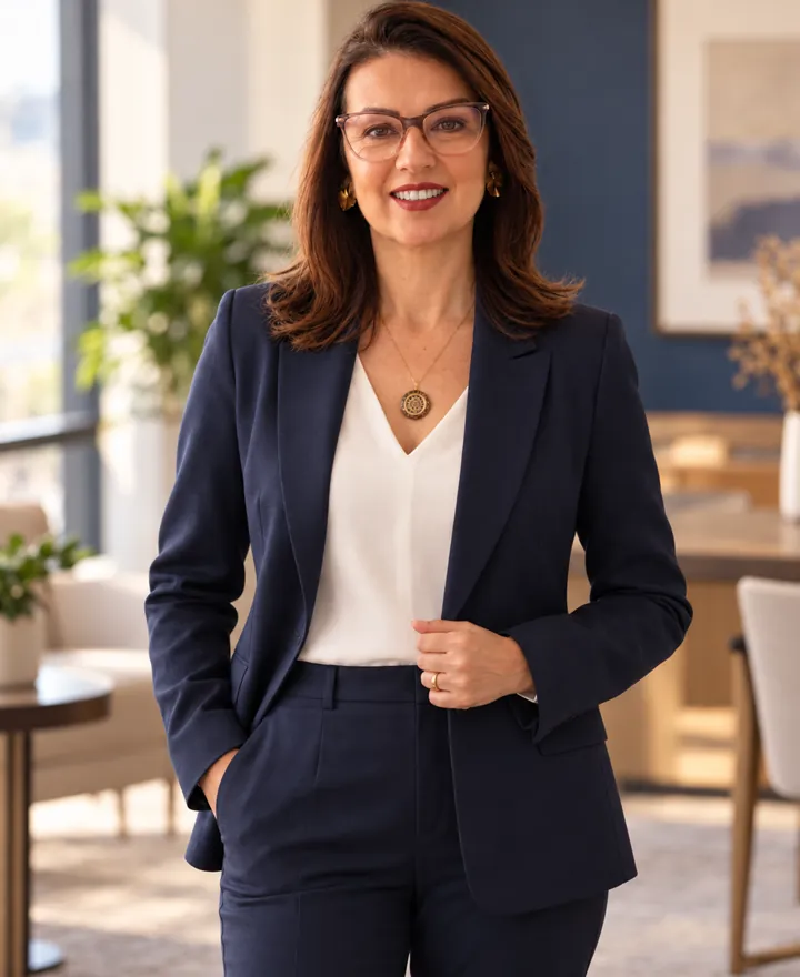 Lani Sian Vargas, responsável técnica da ELEVARE, durante um encontro de liderança